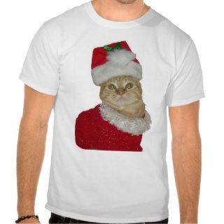 Santa Cat shirt