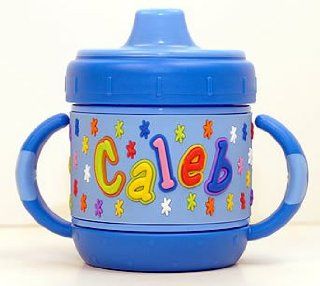 Personalized Sippy Cup   "Caleb"  Baby Drinkware  Baby