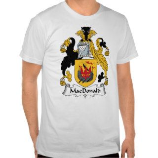 MacDonald Family Crest T Shirt
