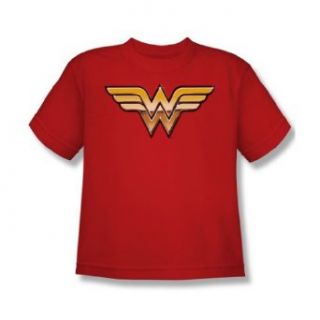 Justice League   Golden Youth T Shirt In Red Clothing