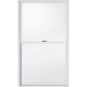 JELD WEN W 2500 Series Tradition Double Hung, 38 1/8 in. x 65 1/4 in., Primed Wood with LowE Glass S62612