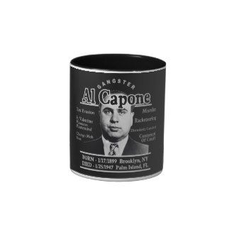 Gangster Al Capone Mugs