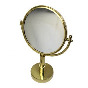 Allied Brass SH 4 3X ABR Antique Brass Soho 8 Inch Table Mirror 3X Magnification
