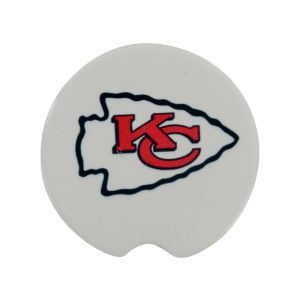 Kansas City Chiefs 2 Pack Car Coasters