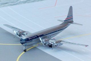 HOBBY MASTER 1/200 Boeing B 377 Electra cruiser Stratford United Airlines (japan import) Toys & Games