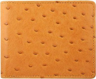 Genuine Ostrich Leather Trifold Exclusive Wallet Jewelry