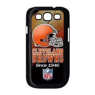 Cleveland Browns Hard Plastic Back Protection Case for Samsung Galaxy S3 I9300 Cell Phones & Accessories