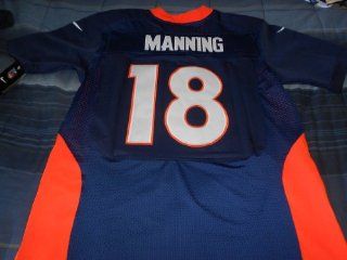 Denver Broncos Peyton Manning Blue On field Jersey Size (3x large) 56  Sports Fan Jerseys  Sports & Outdoors