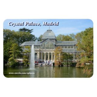 Crystal Palace, Madrid Premium Magnet