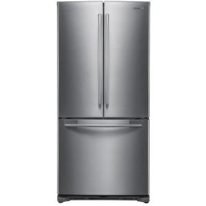 Samsung 19.72 cu. ft. French Door Refrigerator in Stainless Steel RF217ACRS