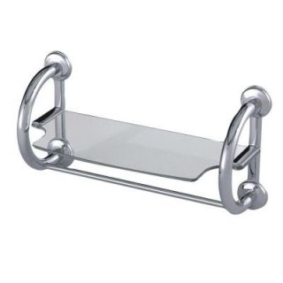 Grabcessories 2 in 1 Grab Bar and Towel Shelf in Chrome DISCONTINUED 61025