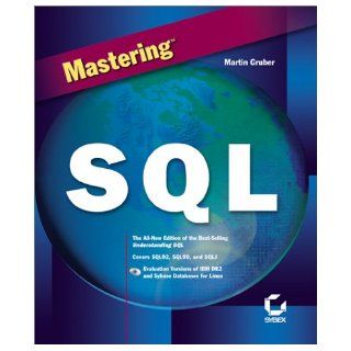 Mastering SQL Martin Gruber 9780782125382 Books