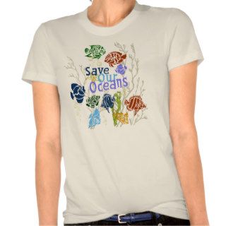 Save our Oceans Organic Womens T Shirt