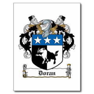 Doran Family Crest Postcards