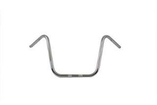 Motorcycle Ape Hanger Handlebars with Indents Automotive