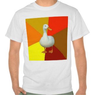 Technologically Impaired Duck Advice Animal Meme Tshirt