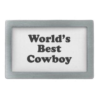 World's Best Cowboy Belt Buckles
