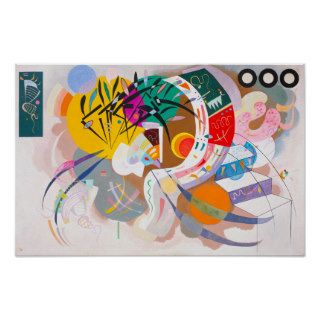 Kandinsky Dominant Curve Poster