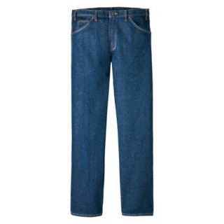Dickies Mens Regular Fit 5 Pocket Jean   Indigo Blue 44x34