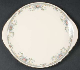 Royal Doulton Juliet Handled Cake Plate, Fine China Dinnerware   The Romance Col