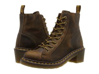 Dr. Martens Alexis Lace to Toe Boot Womens Lace up Boots (Tan)