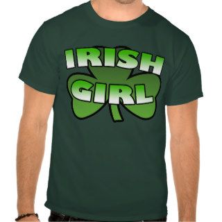 Irish Girl Green T Shirt