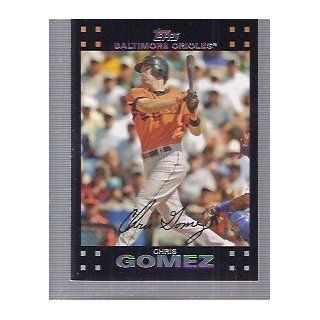 2007 Topps #219 Chris Gomez Baltimore Orioles Sports Collectibles