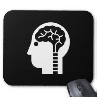 Brain Power Pictogram Mousepad