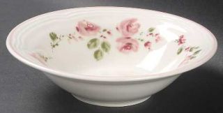 Gibson Designs Gid109 Coupe Cereal Bowl, Fine China Dinnerware   Pink Flowers,Em