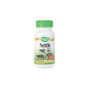Nature's Way Nettle Herb Capsules, 100 Ea, 9 Pack Health & Personal Care