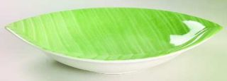 Villeroy & Boch Palm Leaf 11 Deep Gourmet Plate, Fine China Dinnerware   All Gr
