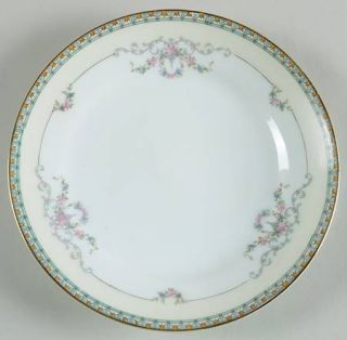 Noritake Lincoln Bread & Butter Plate, Fine China Dinnerware   Patent 68469,Gree