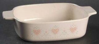 Corning Forever Yours 1 Quart Square Covered Casserole No Lid, Fine China Dinner