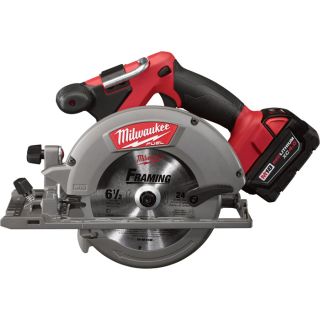 Milwaukee M18 FUEL 6 1/2 Inch Circular Saw Kit   Two M18 RedLithium XC 4.0