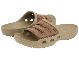 Crocs Yukon Slide Mens Slide Shoes (Khaki)