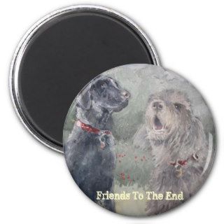 "Friends To The End" Refrigerator Magnets