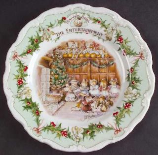 Royal Doulton Brambly Hedge Salad Plate, Fine China Dinnerware   Different Scene