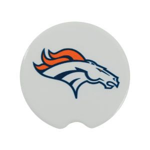 Denver Broncos 2 Pack Car Coasters