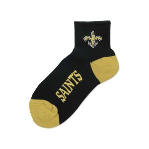 New Orleans Saints For Bare Feet Ankle TC 501 Med Sock