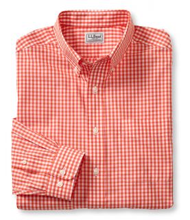 Wrinkle Resistant Vacationland Sport Shirt, Traditional Fit Gingham