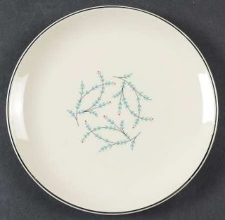 Taylor, Smith & T (TS&T) Blue Twig Bread & Butter Plate, Fine China Dinnerware  