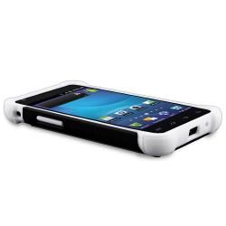 White/ Black Hybrid Armor Case for Samsung Galaxy S II AT&T i777 BasAcc Cases & Holders