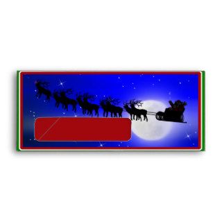 Santa's Sleigh Ride Envelopes