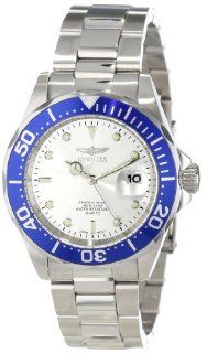 Invicta Men's 14123 Pro Diver Silver Dial Stainless Steel Watch Invicta Watches