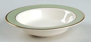 Taylor, Smith & T (TS&T) Classic Heritage Celadon Green Rim Soup Bowl, Fine Chin