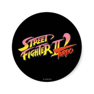 Street Fighter II Turbo Sticker