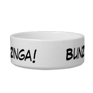 Bunzinga Food Bowl for Bunnies Pet Food Bowls