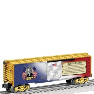 Lionel Trains Made in the USA Presidential Series Boxcar   Harry Truman