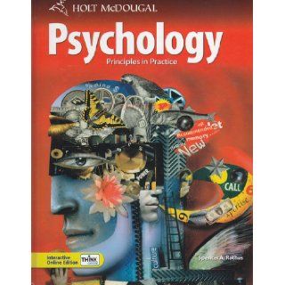 Holt/McDougal Littell Psychology   Principles In Practice Spencer A. Rathus Books