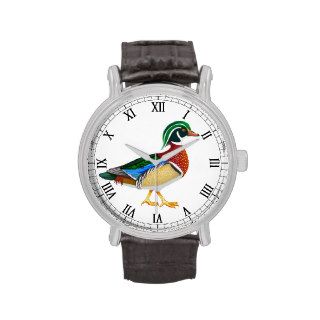 Colorful Wood Duck Watch